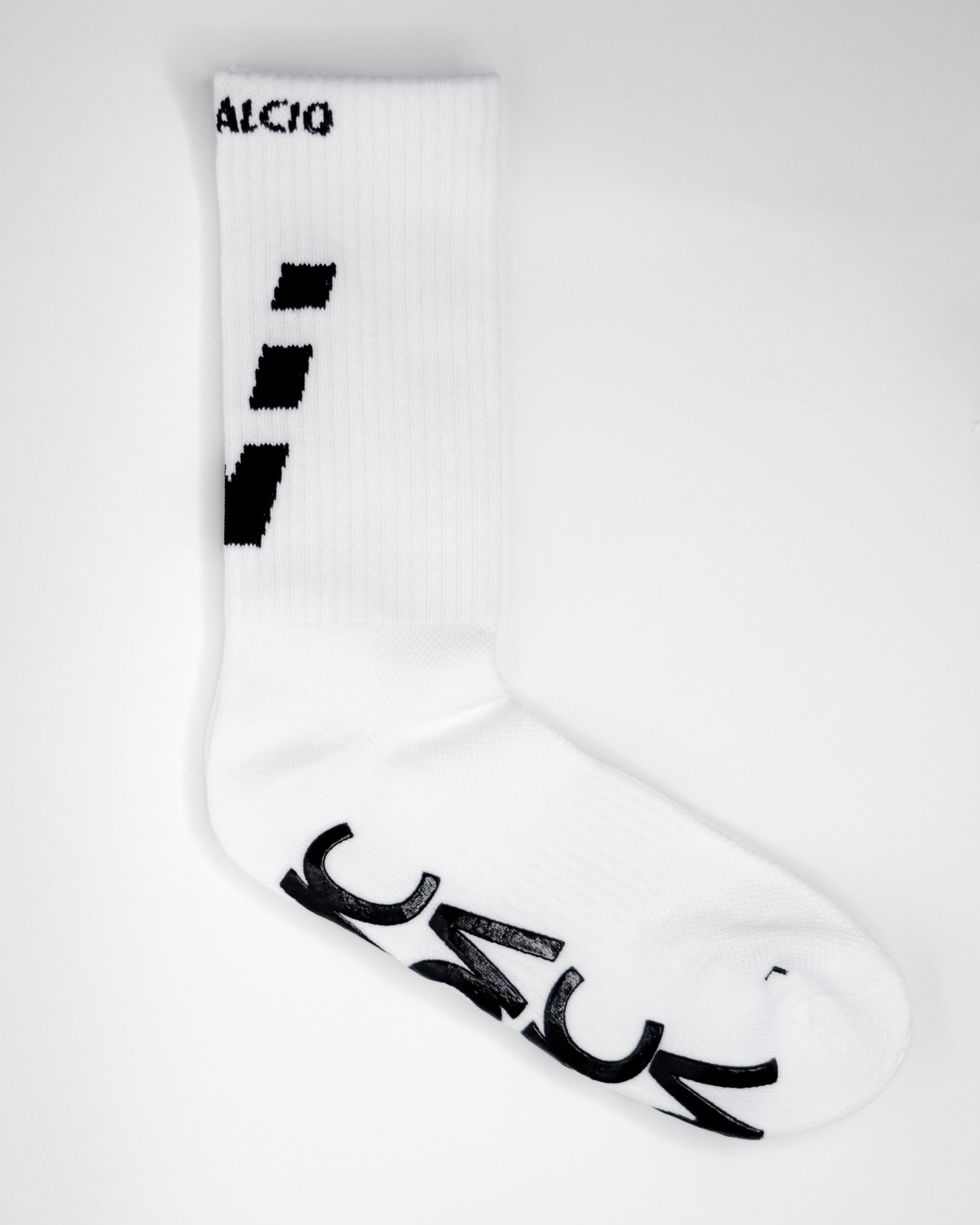 VITA CALCIO® Grippy Socks Prototype - White - The Football Life